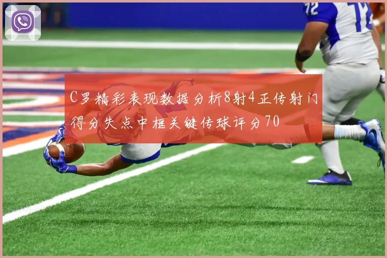 C罗精彩表现数据分析8射4正传射门得分失点中框关键传球评分70